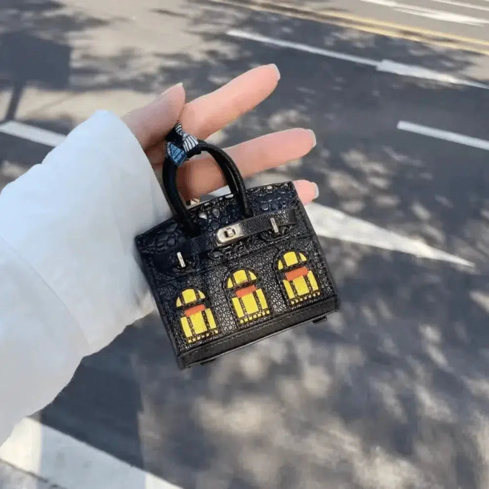 Mini – Sleek minimalist design – Bag charm-15133604807029-Nancy & Mae Savannah