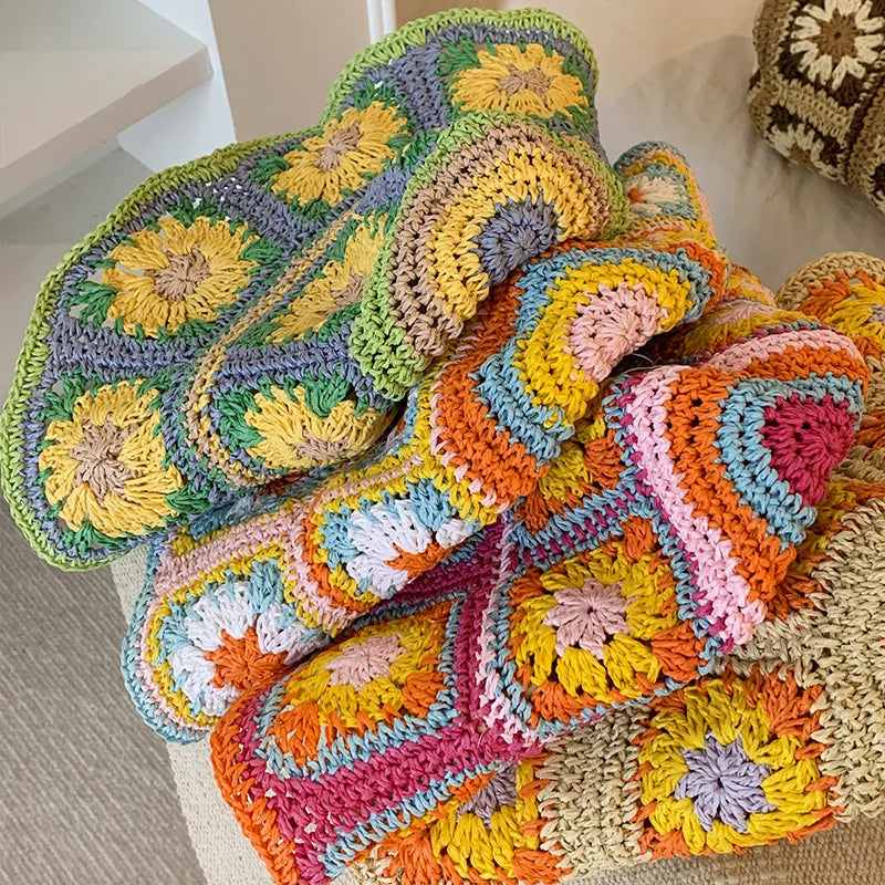 Mirellina – Pastel bloom – Crochet bucket hat-15133816029557-Mirella Fiore