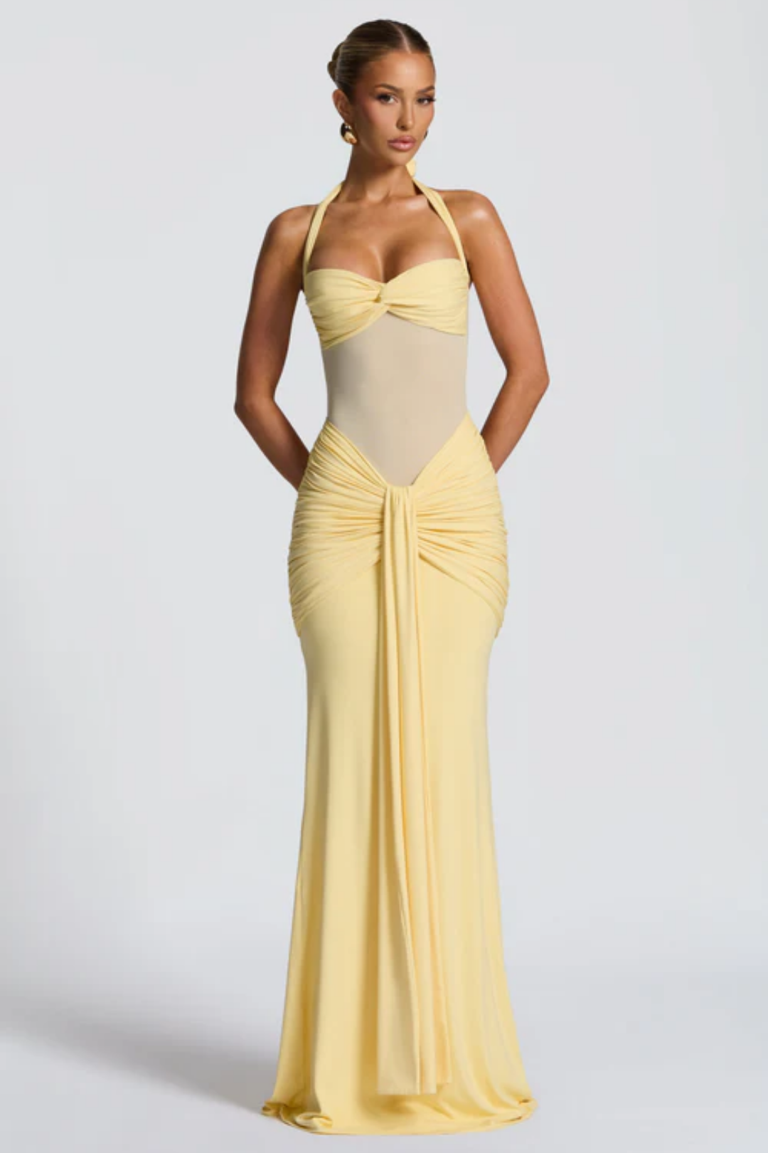Misty – Draped design – Maxi dress-15219755680117-Mirella Fiore