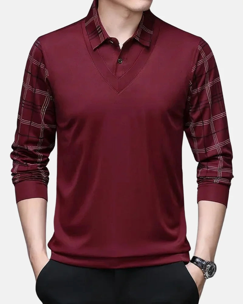 Montgomery Long Sleeve Polo-15553365180789-Mirella Fiore