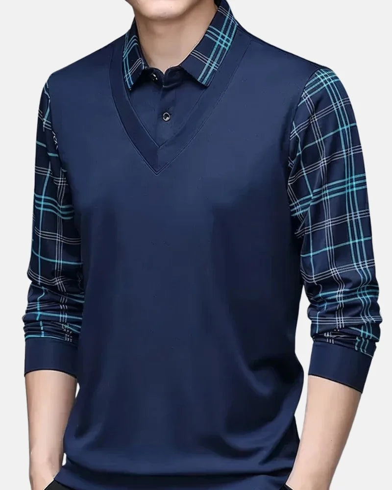 Montgomery Long Sleeve Polo-15553365180789-Mirella Fiore
