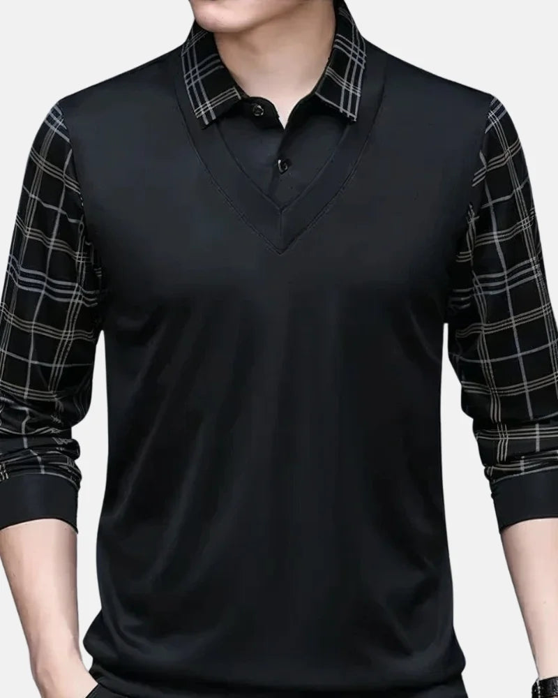 Montgomery Long Sleeve Polo-15553365180789-Mirella Fiore