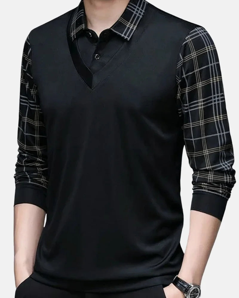 Montgomery Long Sleeve Polo-15553365180789-Mirella Fiore