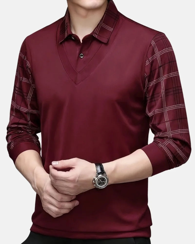 Montgomery Long Sleeve Polo-15553365180789-Mirella Fiore