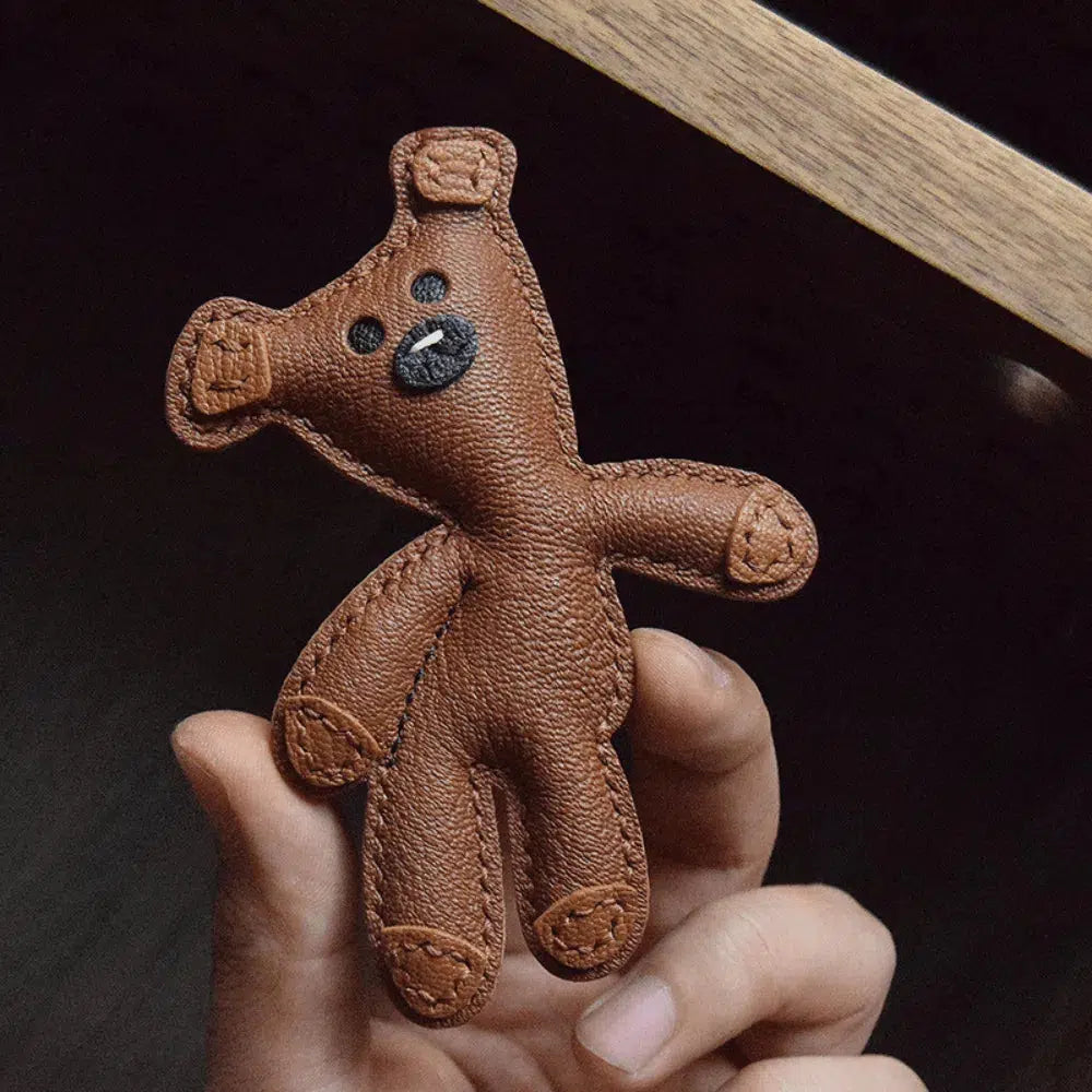 Mr. Bean Teddy – Nostalgic teddy bear design – Bag charm-15133605658997-Mirella Fiore