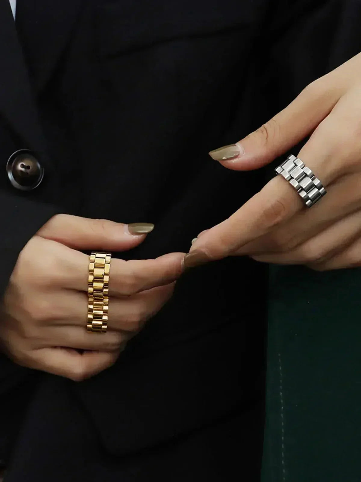 Mystara – Statement design – Polished ring-15227807269237-Nancy & Mae Savannah