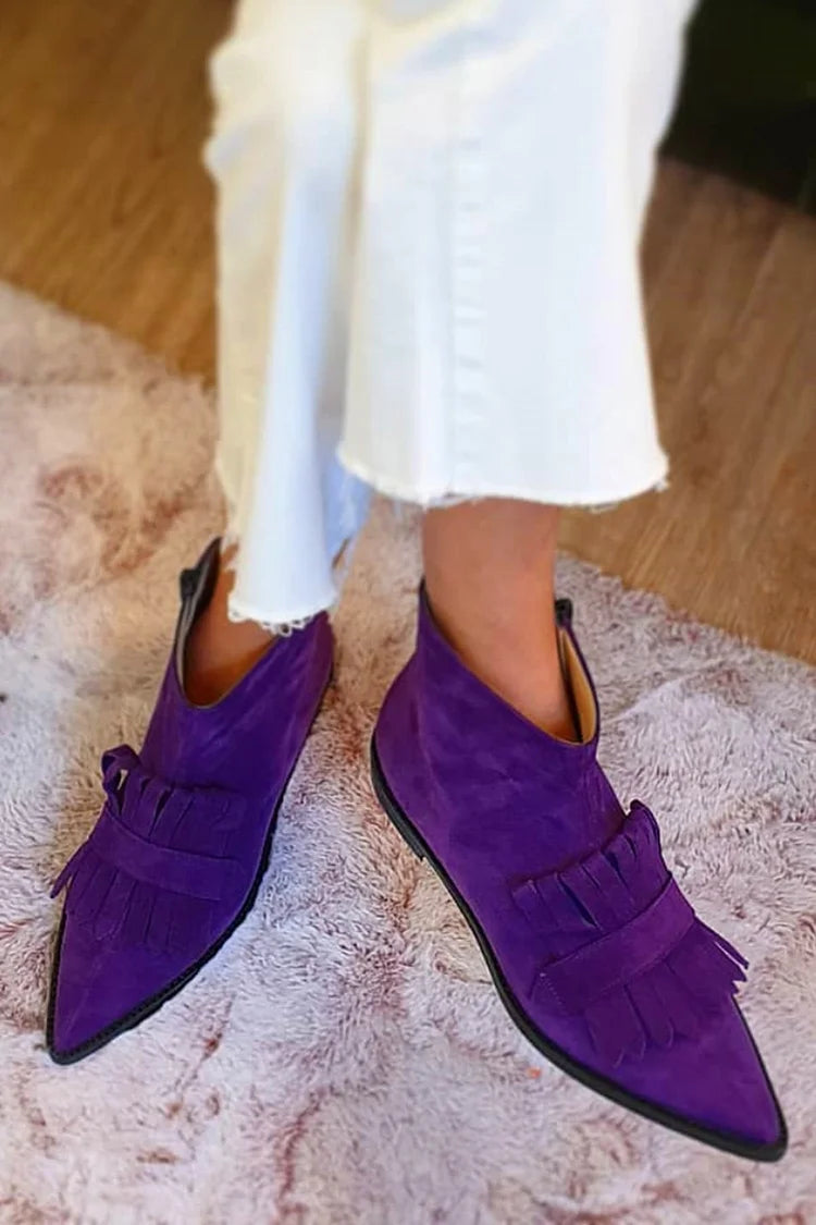 NANCY - FRINGED ANKLE BOOTS-15549134438773-Mirella Fiore