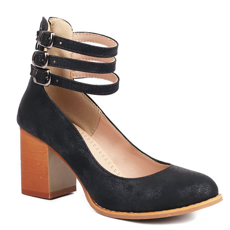 Narella - Elegant mid-heel square toe sandals-15530390258037-Mirella Fiore