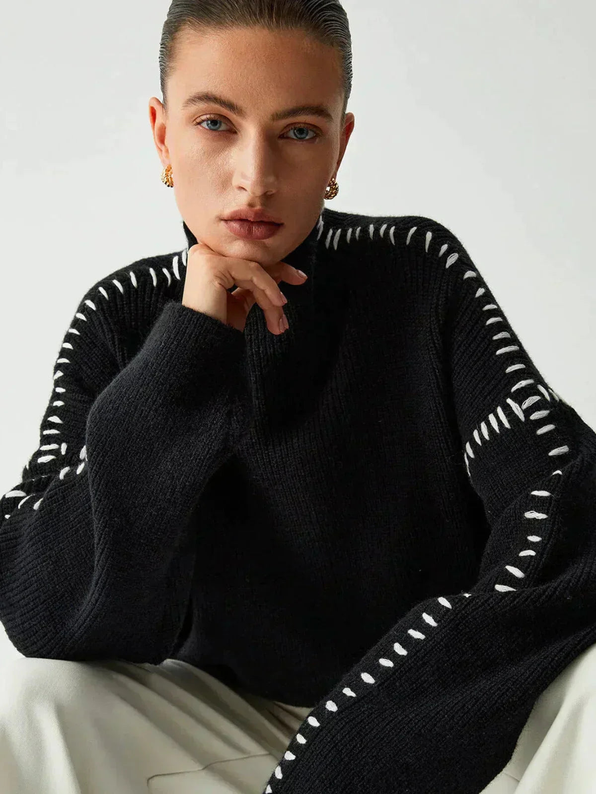 Nia - Cozy Sweater-15547990835573-Mirella Fiore