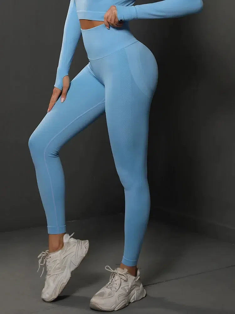 Nicoletta – Seamless design – Sleek gymwear leggings-15134061134197-Mirella Fiore