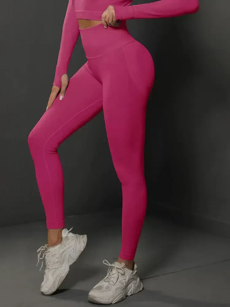 Nicoletta – Seamless design – Sleek gymwear leggings-15134061134197-Mirella Fiore