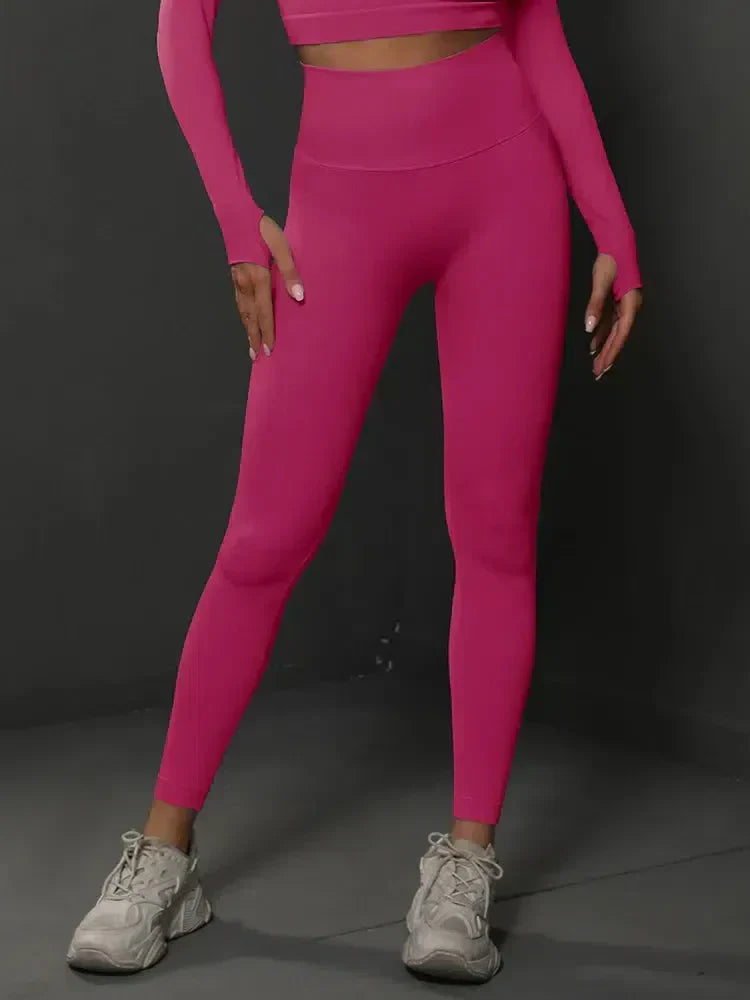Nicoletta – Seamless design – Sleek gymwear leggings-15134061134197-Mirella Fiore
