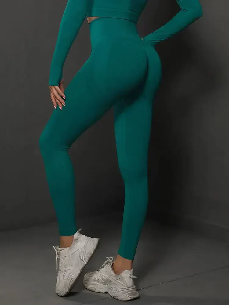 Nicoletta – Seamless design – Sleek gymwear leggings-15134061134197-Mirella Fiore