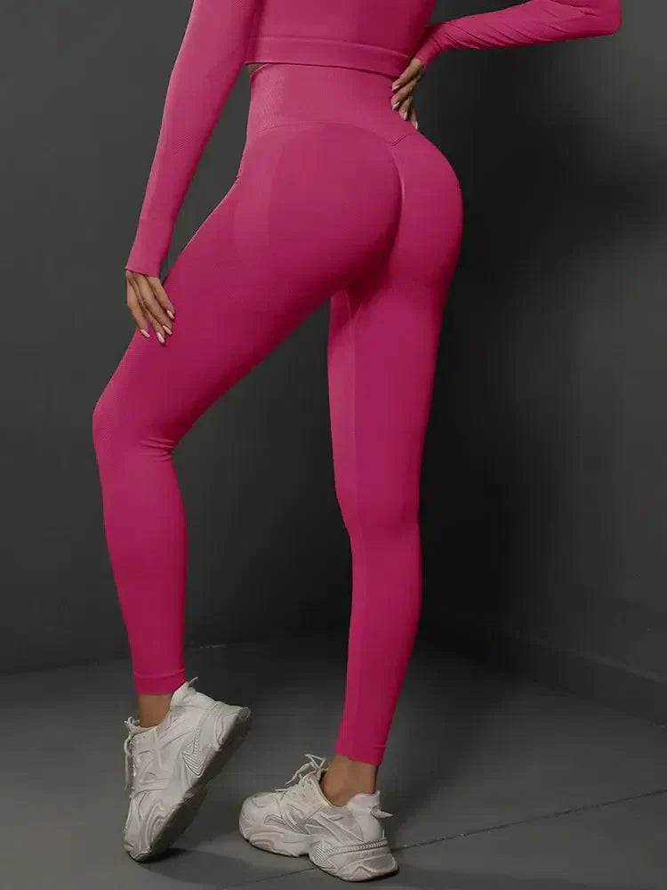 Nicoletta – Seamless design – Sleek gymwear leggings-15134061134197-Mirella Fiore