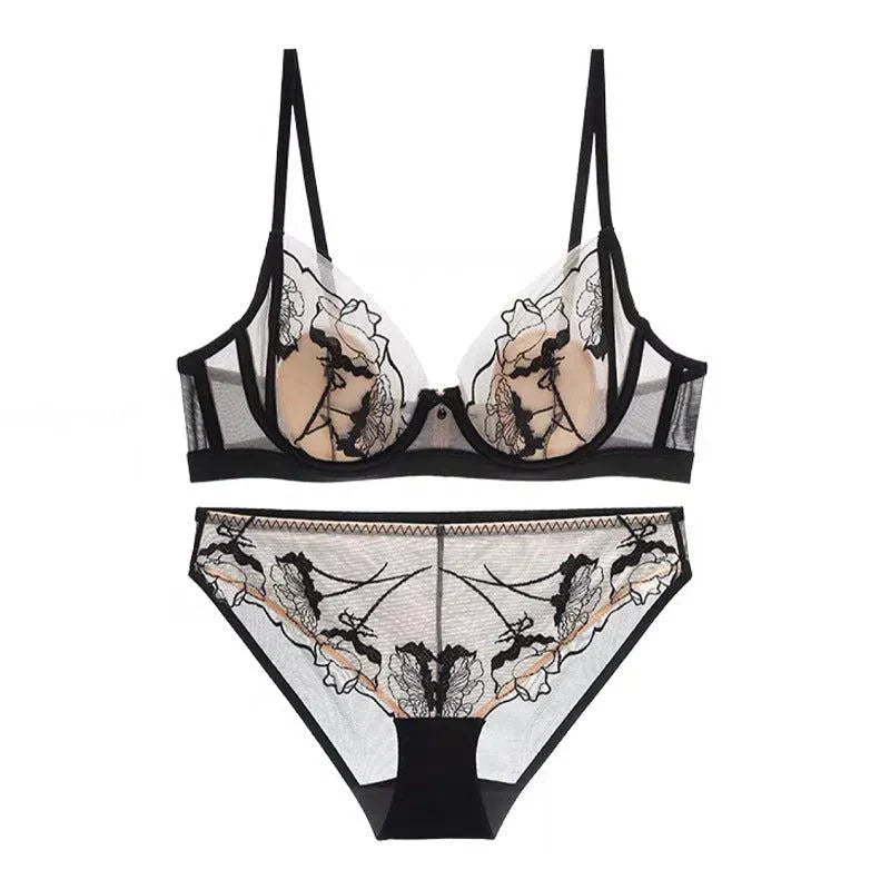 Nivara – Mesh floral – Lingerie set-15133719593333-Mirella Fiore