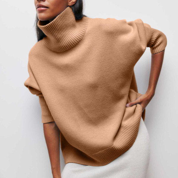 Noa - Luxe Turtleneck Sweater-15547990245749-Mirella Fiore