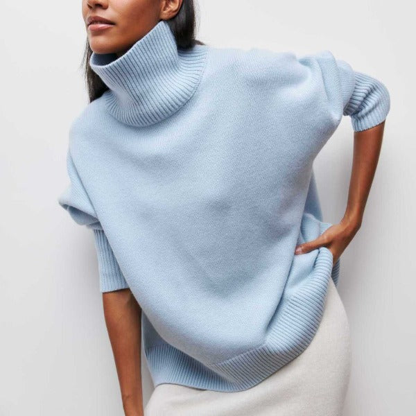 Noa - Luxe Turtleneck Sweater-15547990245749-Mirella Fiore