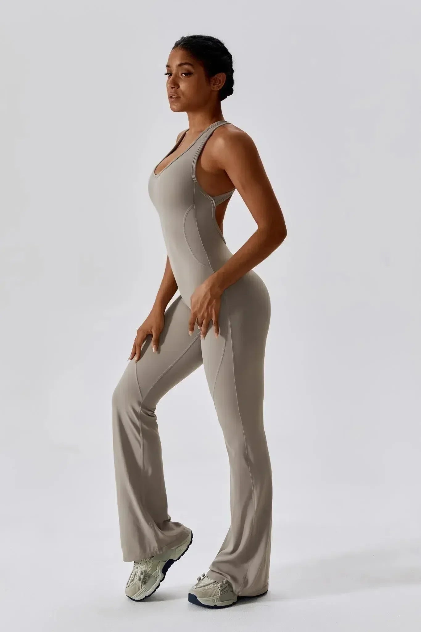 Noelia – Open-back design – Form-fitting jumpsuit-15134026301813-Mirella Fiore