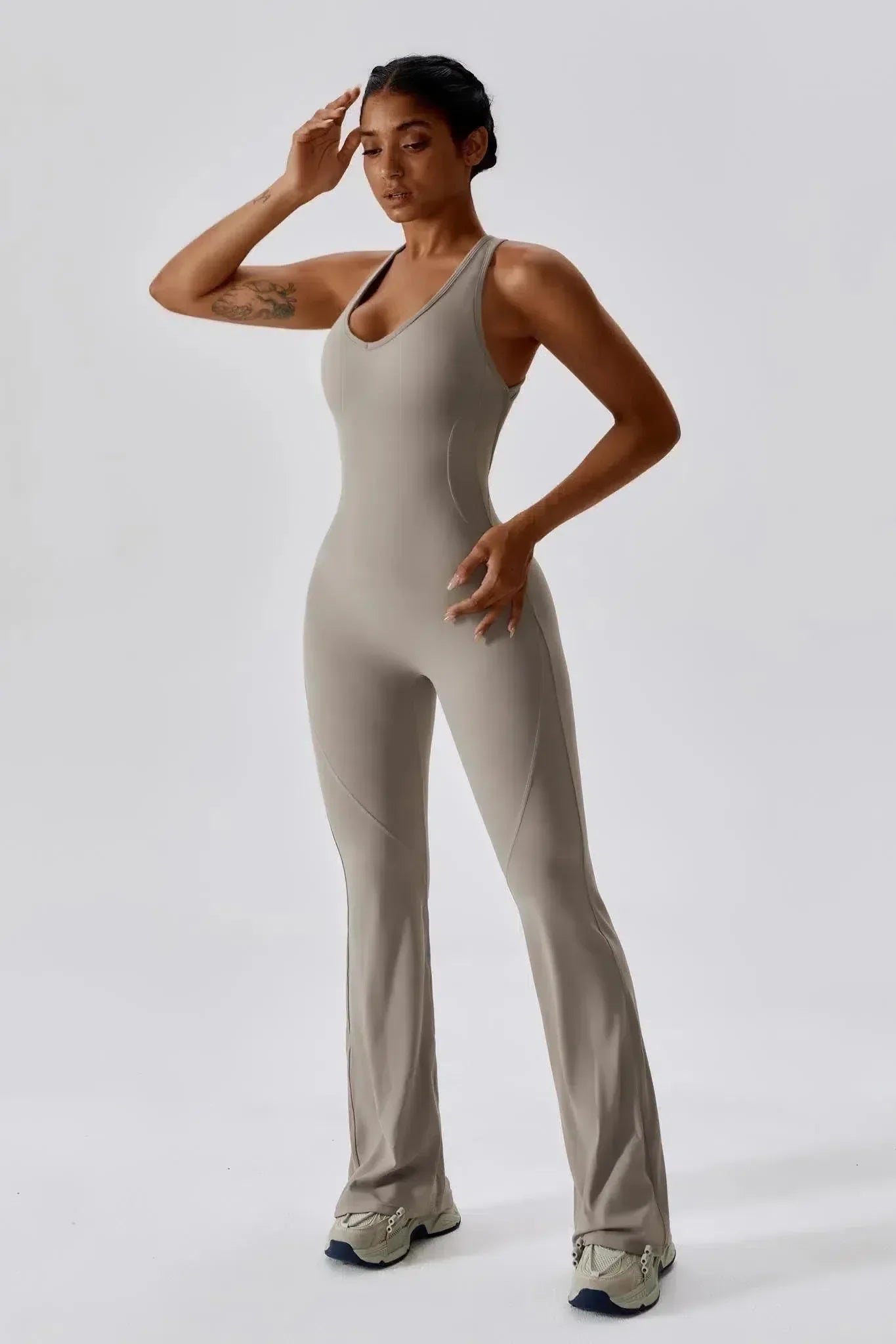 Noelia – Open-back design – Form-fitting jumpsuit-15134026301813-Mirella Fiore