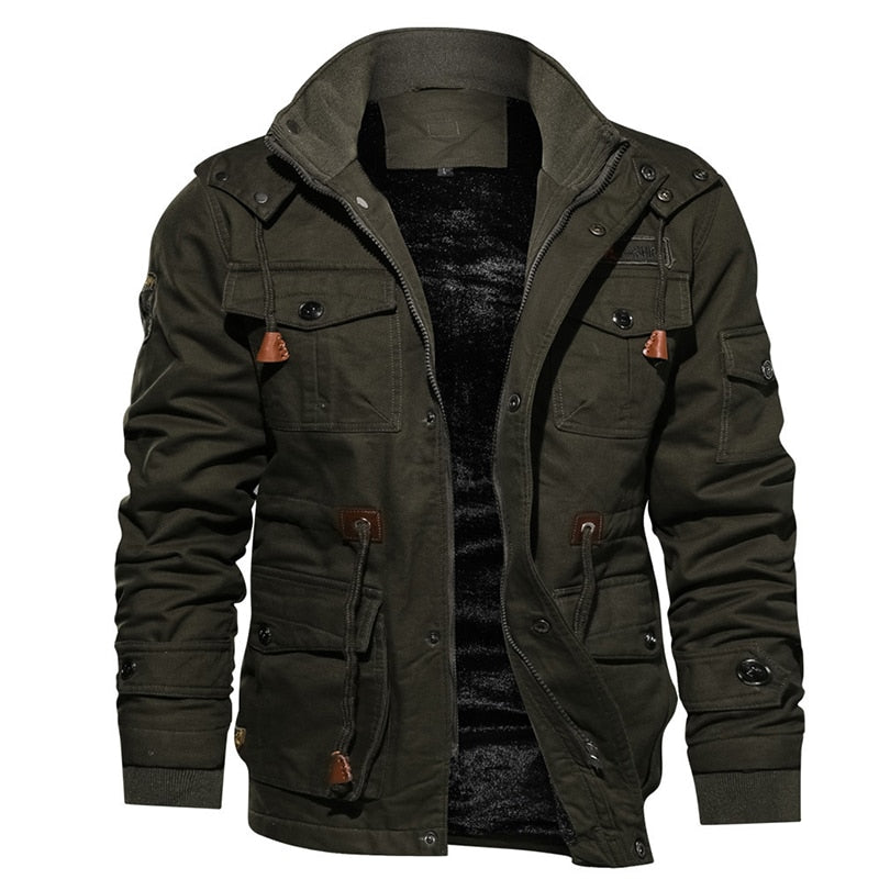 Norman - Elegant Hooded Jacket-15553362788725-Mirella Fiore