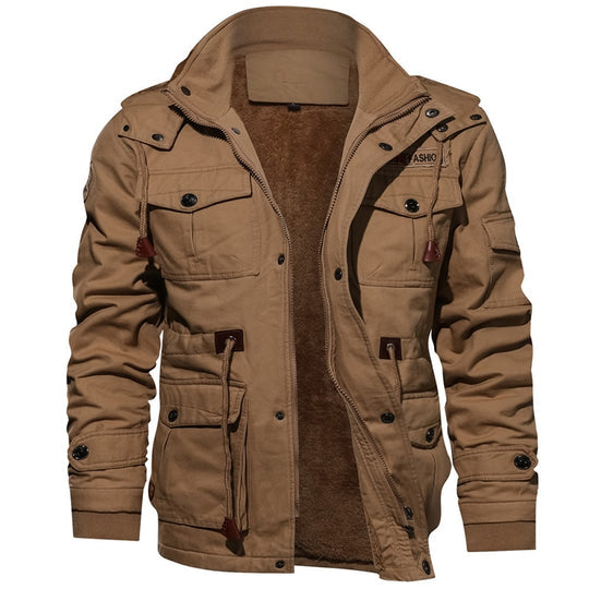 Norman - Elegant Hooded Jacket-15553362788725-Mirella Fiore