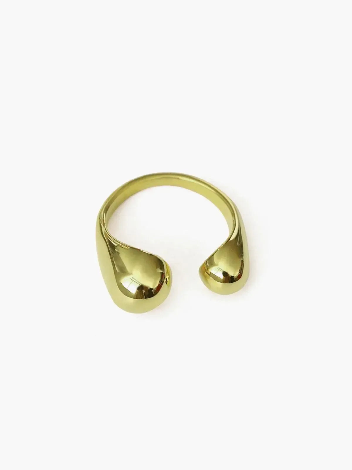 Noxara – Minimalist design – Gold-plated ring-15227807007093-Mirella Fiore