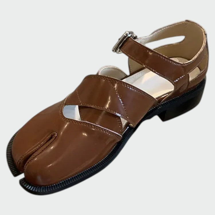 Nylah - Tabi Strap Mary Jane Shoes-15519661982069-Mirella Fiore