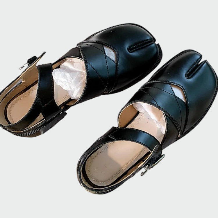 Nylah - Tabi Strap Mary Jane Shoes-15519661982069-Mirella Fiore