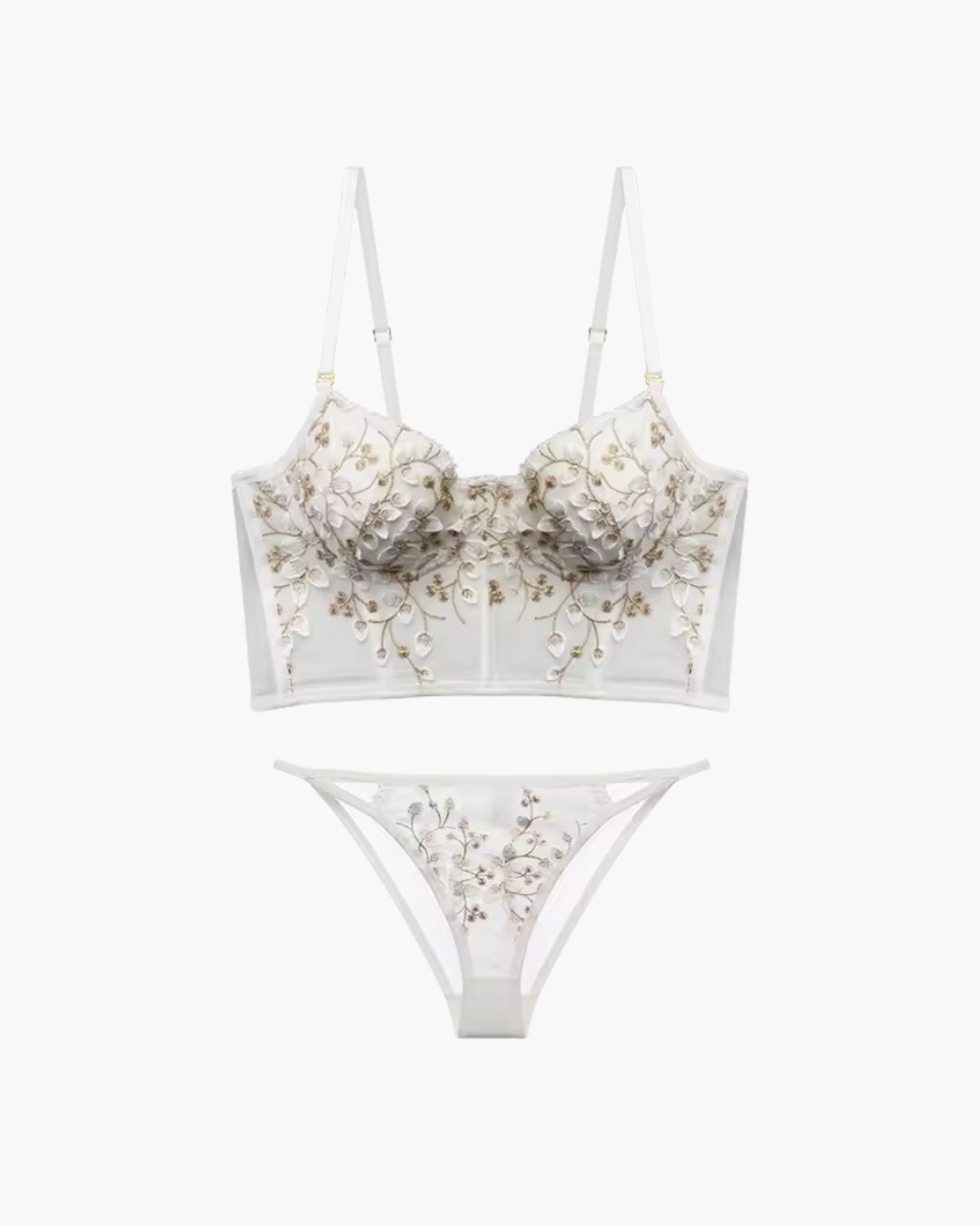 Olivine – Floral corset – Lingerie set-15133746332021-Mirella Fiore