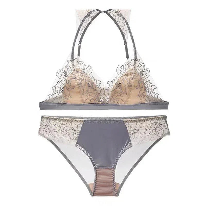 Oriana – Lace halter – Lingerie set-15133743841653-Mirella Fiore