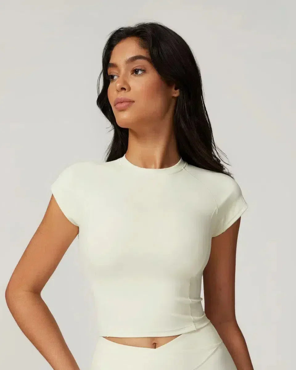 Orsola – Luxe finish – Cropped gym top-15134027252085-Mirella Fiore