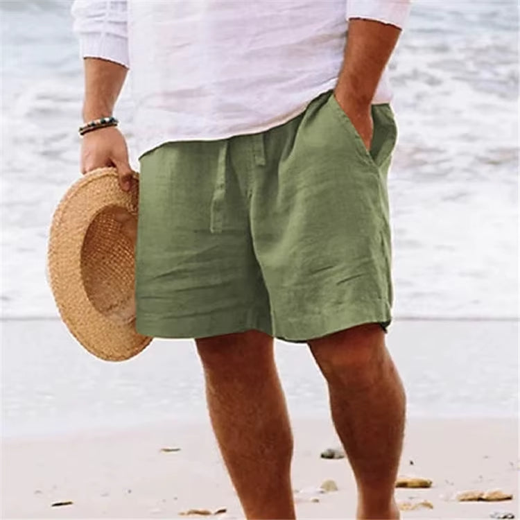 PAUL | LINEN SHORTS FOR MEN-15553979023733-Nancy & Mae Savannah