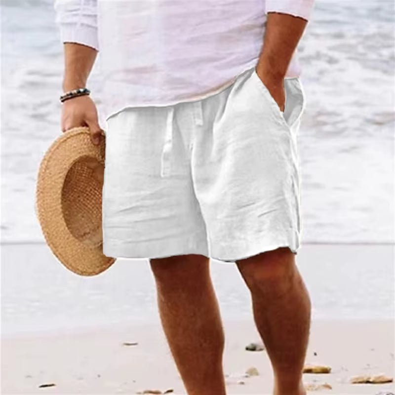 PAUL | LINEN SHORTS FOR MEN-15553979023733-Nancy & Mae Savannah