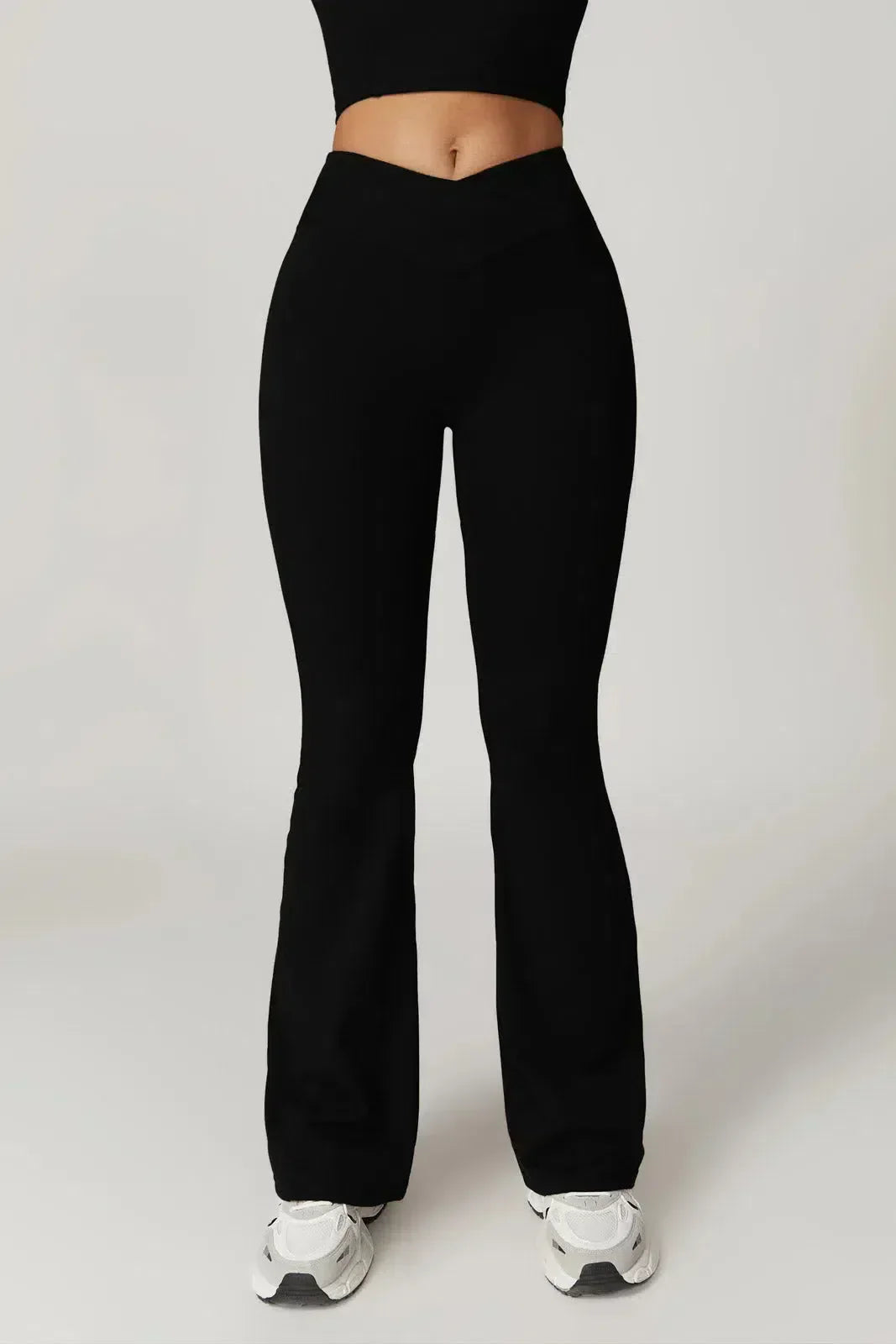 Palmira – U-neckline – Sports bra & flared leggings set-15133671457141-Mirella Fiore