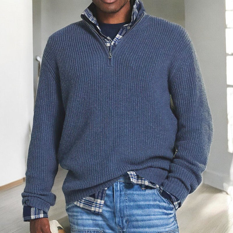 Paul - Half Zip Jumper-15553362592117-Mirella Fiore