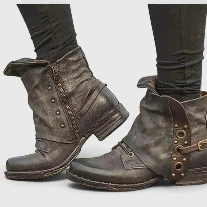 Persephone - Rivet Boots-15544869159285-Mirella Fiore