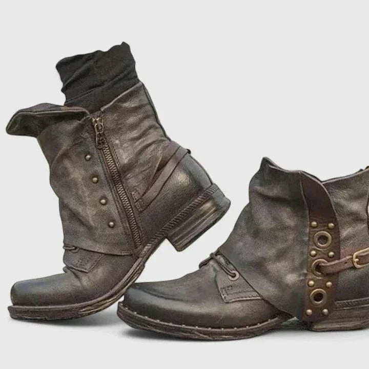 Persephone - Rivet Boots-15544869159285-Mirella Fiore