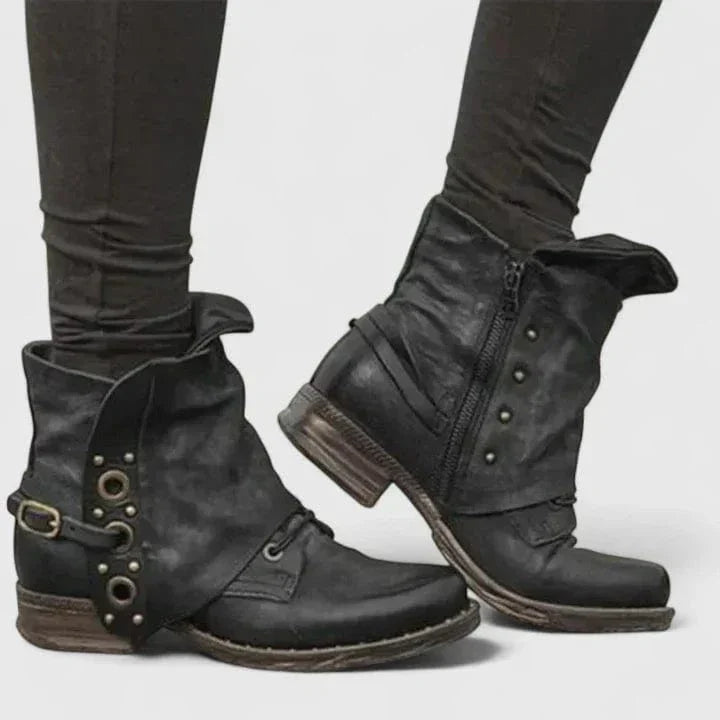 Persephone - Rivet Boots-15544869159285-Mirella Fiore