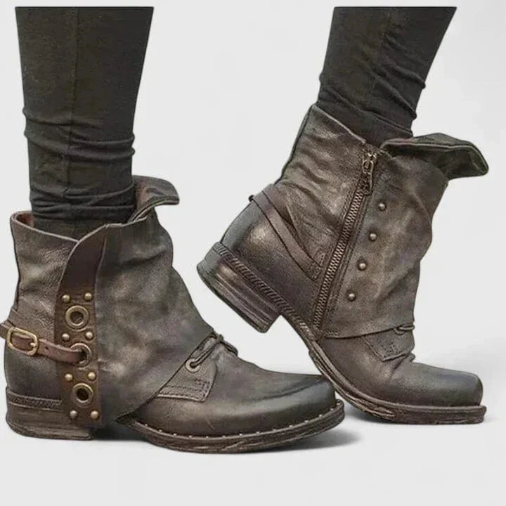 Persephone - Rivet Boots-15544869159285-Mirella Fiore