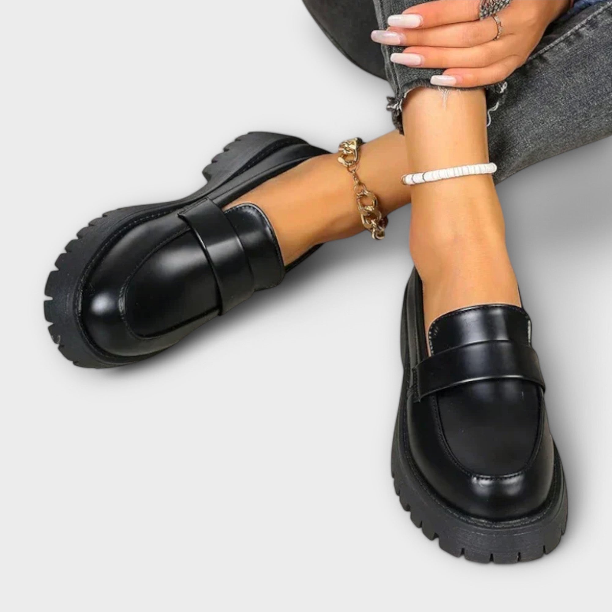 Pia - Orthopedic Loafers-15530062020981-Mirella Fiore