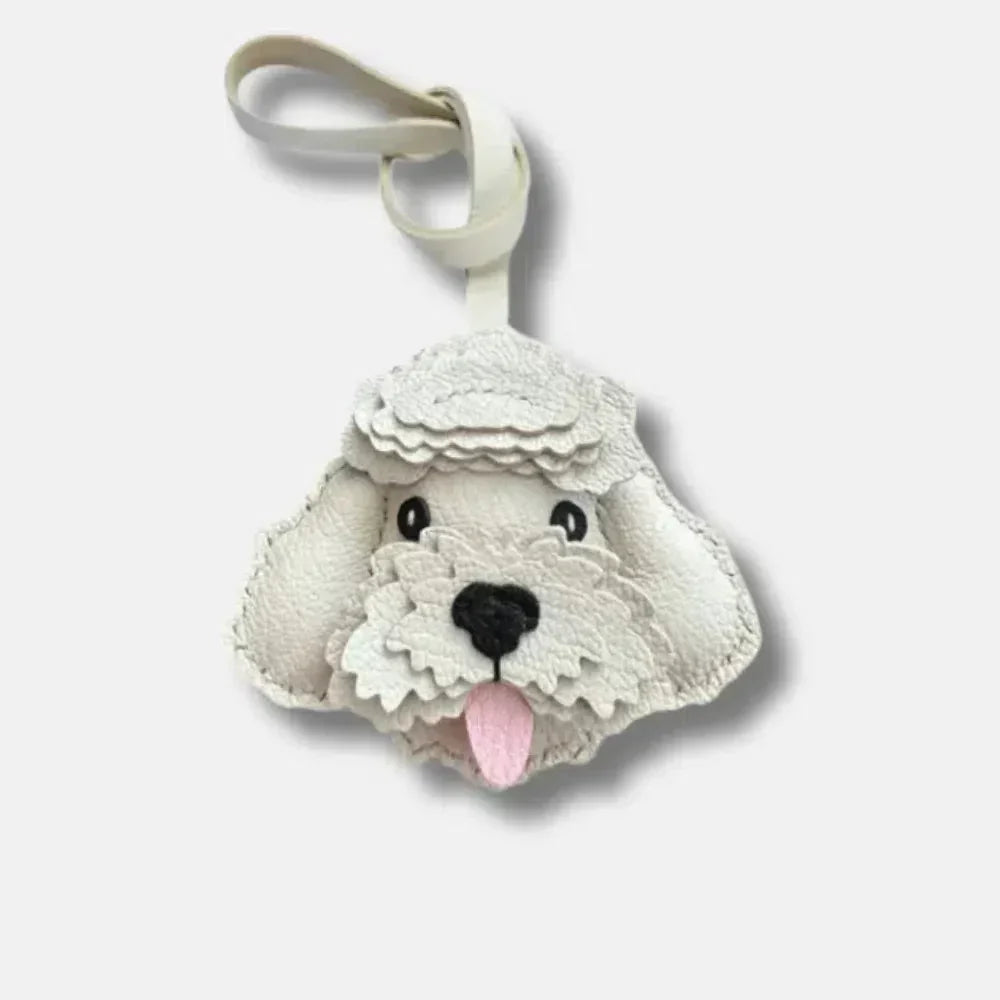 Poodle – Chic poodle design – Bag charm-15133606150517-Mirella Fiore