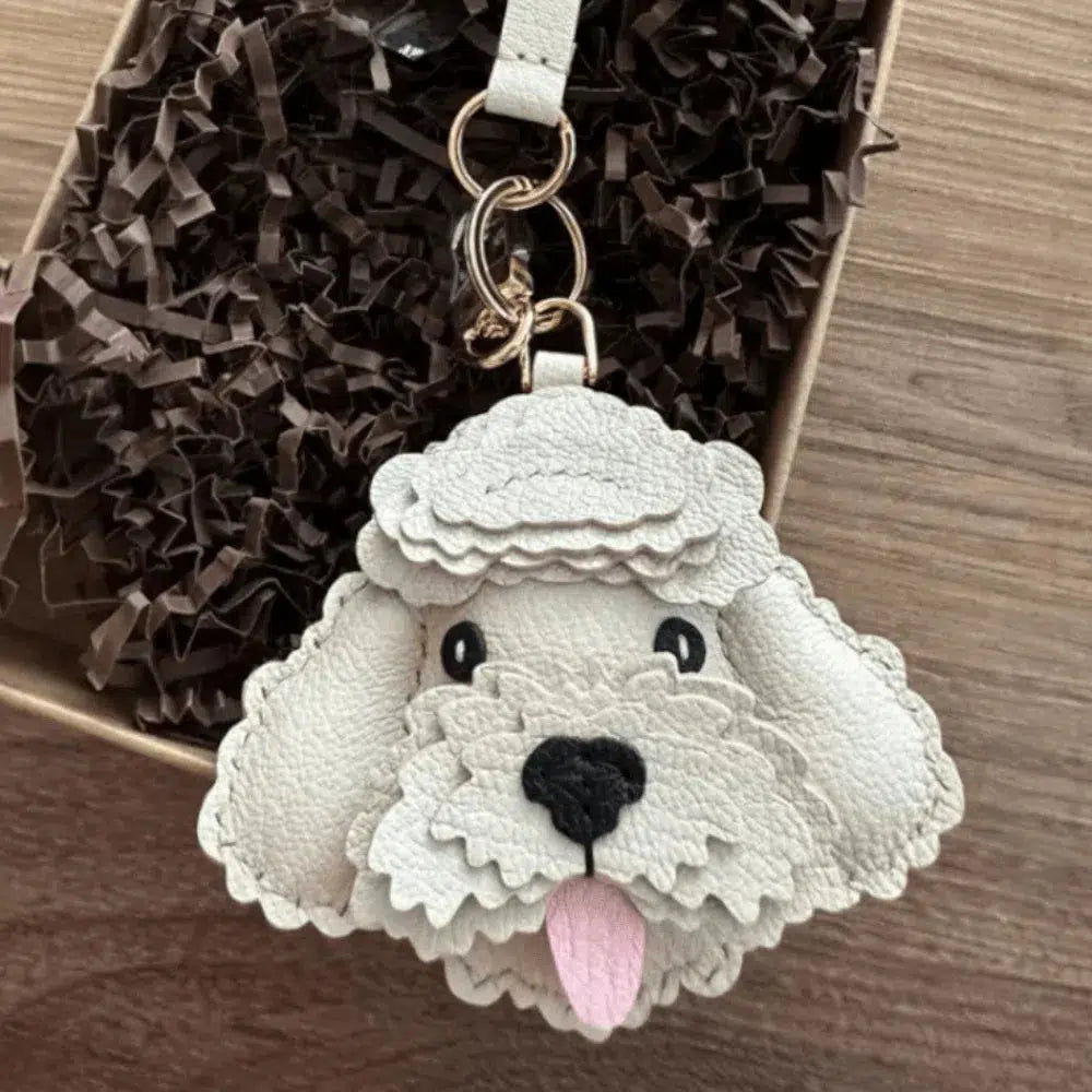 Poodle – Chic poodle design – Bag charm-15133606150517-Mirella Fiore