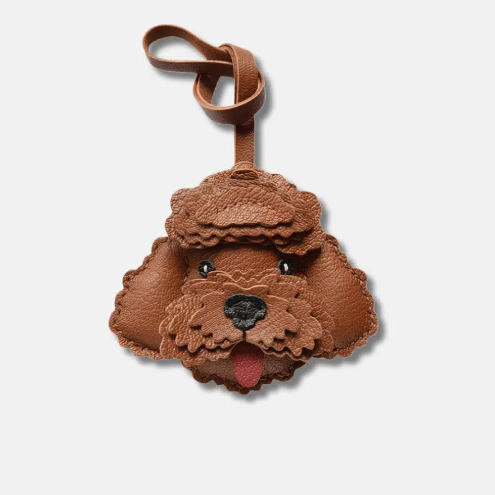 Poodle – Chic poodle design – Bag charm-15133606150517-Mirella Fiore