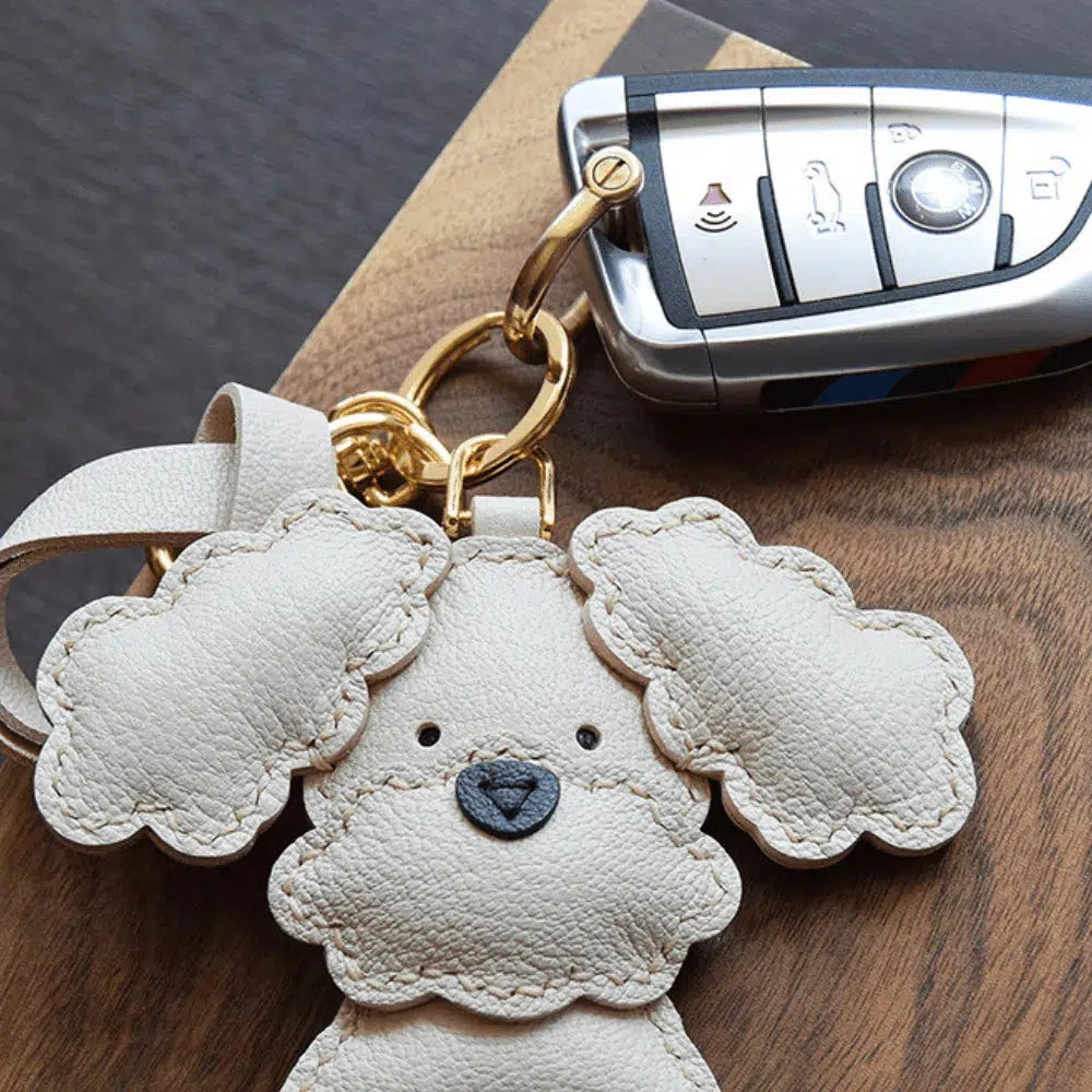 Poodle Puppy – Adorable design – Bag charm-15133614670197-Nancy & Mae Savannah