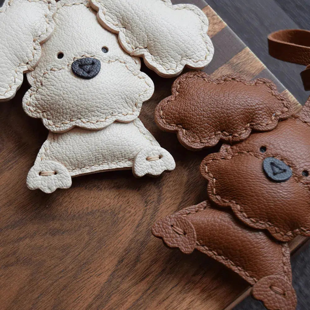 Poodle Puppy – Adorable design – Bag charm-15133614670197-Nancy & Mae Savannah