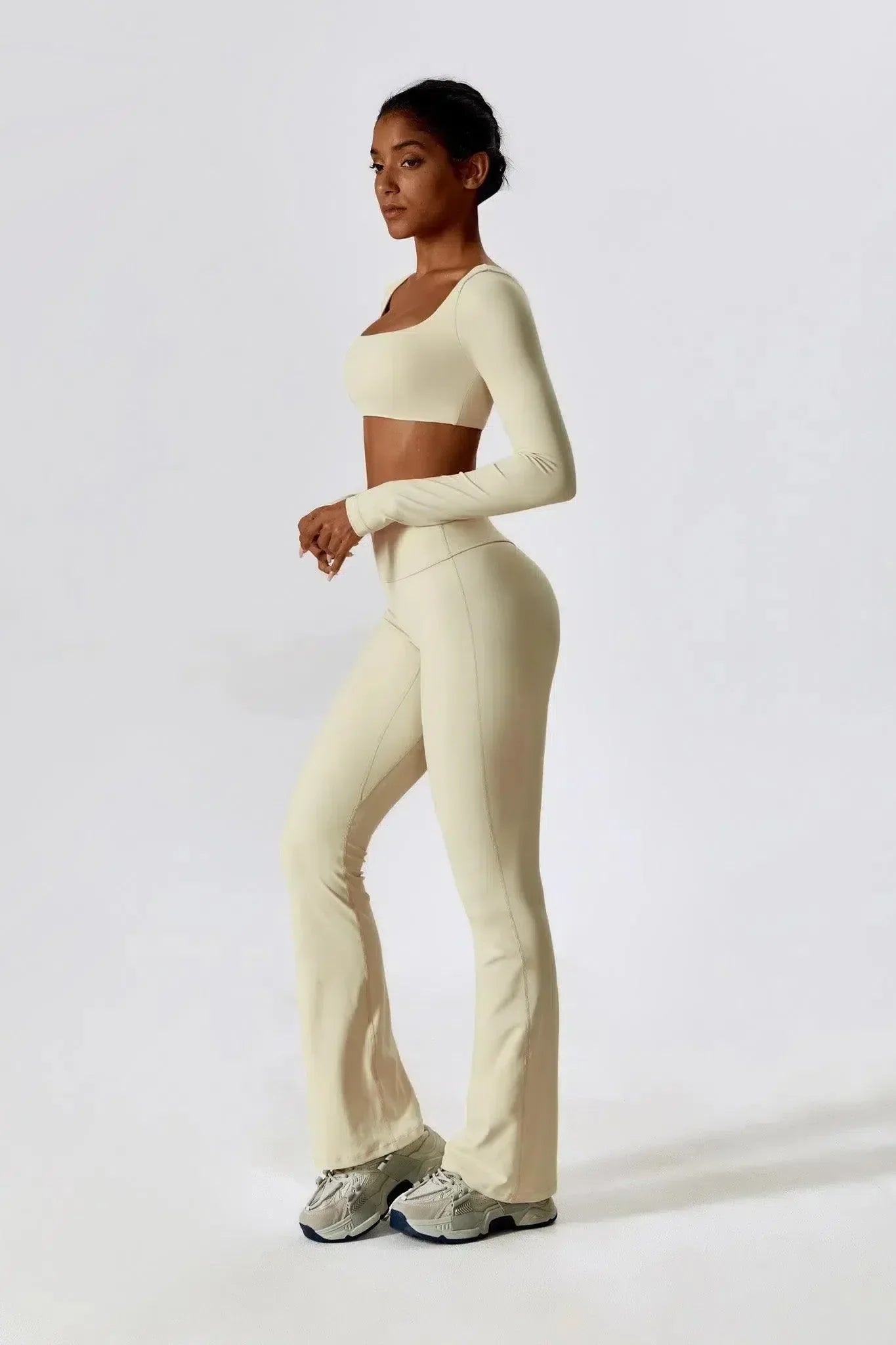 Priya – High-waisted fit – Flared leggings-15134060970357-Mirella Fiore