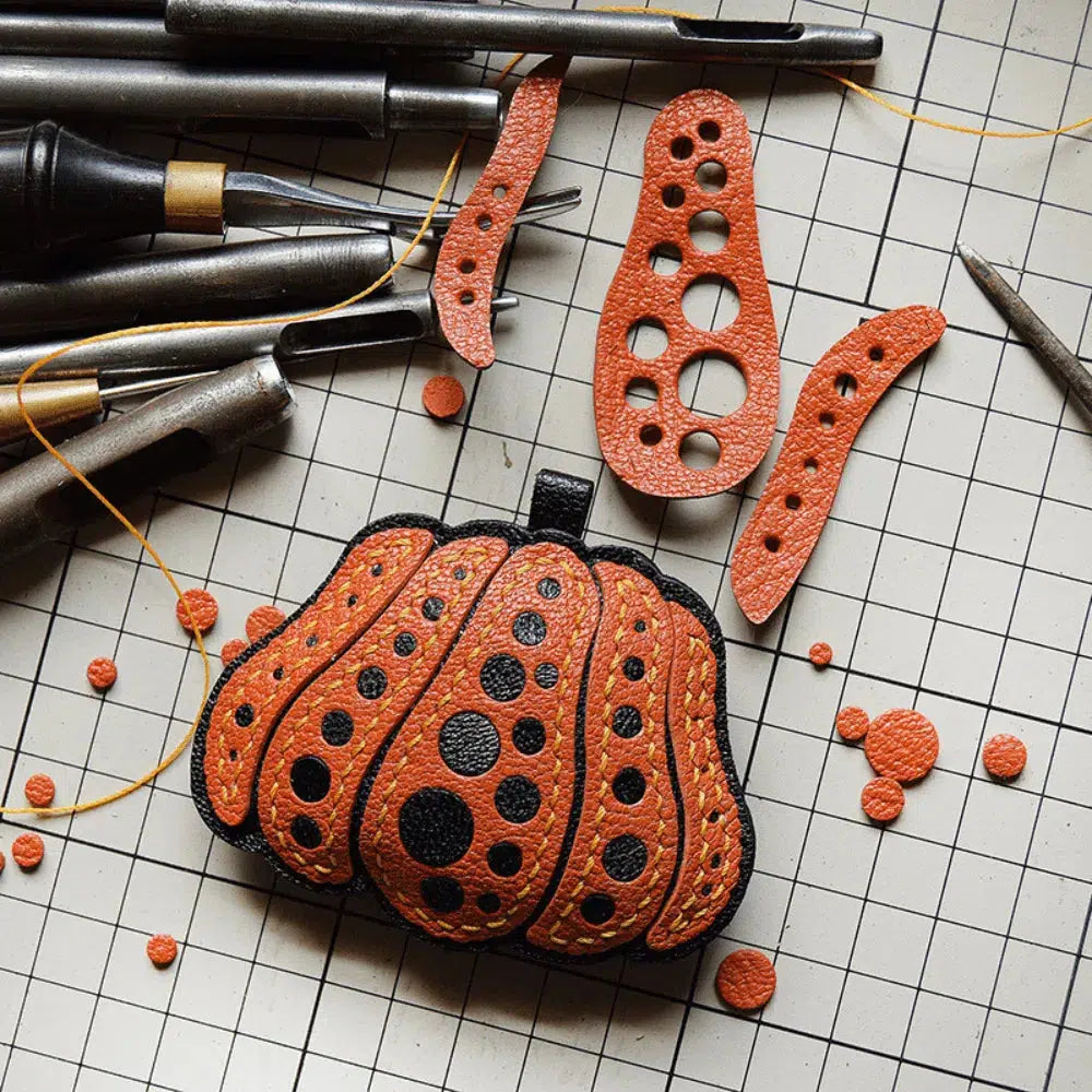 Pumpkin – Festive design – Bag charm-15133610803573-Mirella Fiore