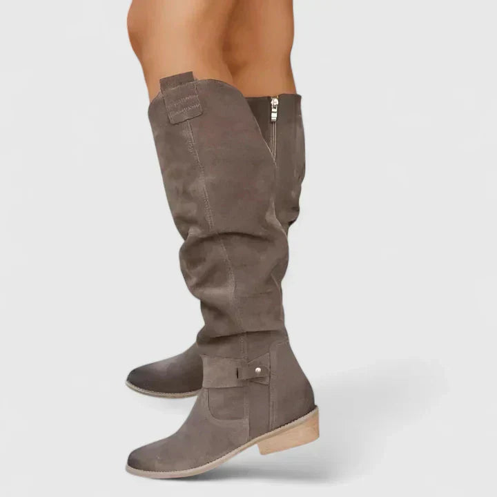 Quinn - Knee-High Boots-15548991111541-Nancy & Mae Savannah