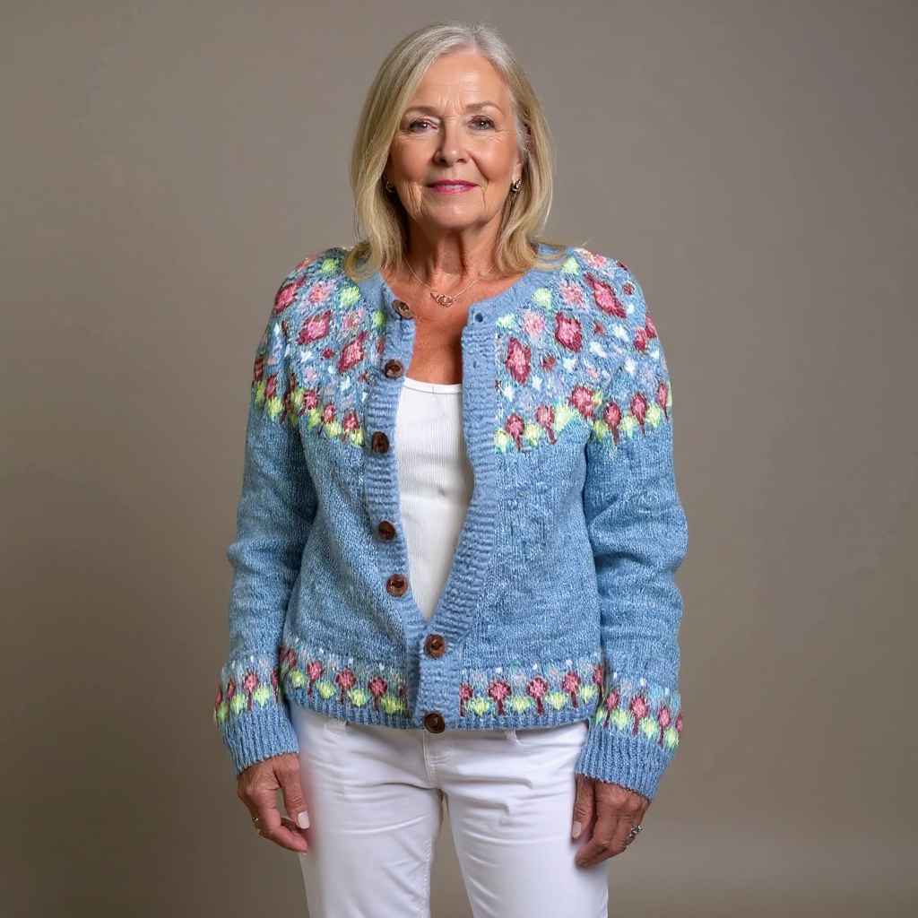 Quinnie - Vintage Icelandic Cardigan-15531112792437-Mirella Fiore