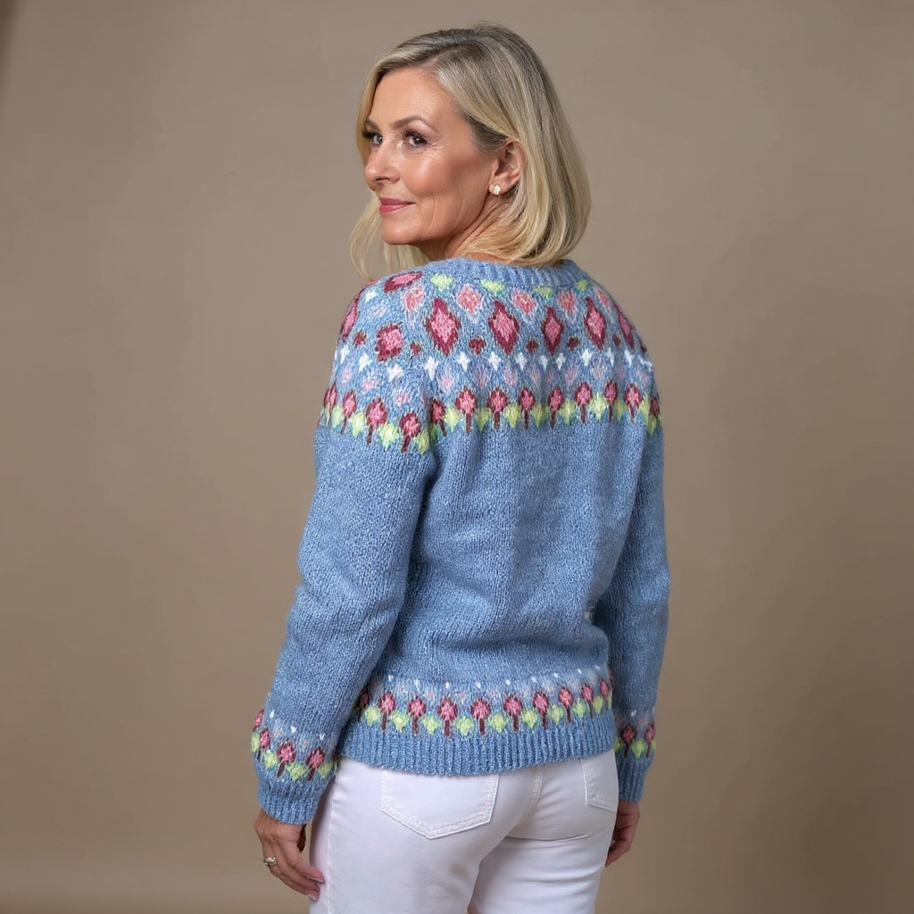 Quinnie - Vintage Icelandic Cardigan-15531112792437-Mirella Fiore